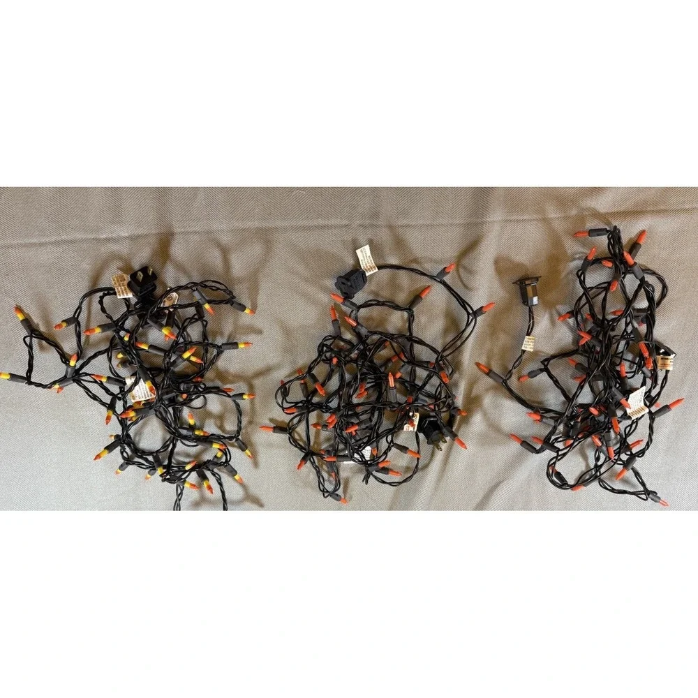 Halloween String Lights 3 Sets 12 Feet Each